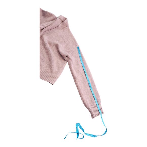 BP XS Pink Knit Button Up Long Sleeve Cardigan *flawed* - Picture 8 of 8